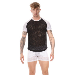 Barcode Berlin T-shirt Micah Noir-Blanc
